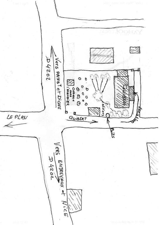 Studio Massacan Entrevaux Exterior photo